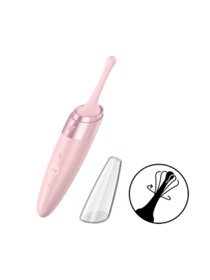 Satisfyer Twirling Deligh Clitoral Tip Vibrator - Δονητής Κλειτορίδας (Ροζ)