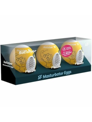 Satisfyer Fierce Masturbator Egg 3er Set