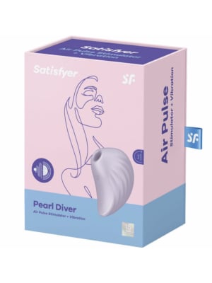 Satisfyer Pearl Diver Violet Clit Stimulator