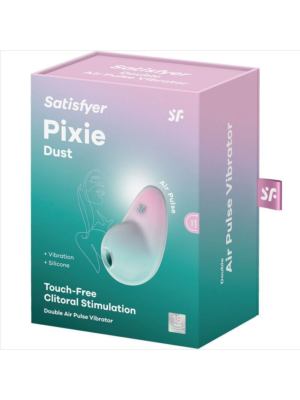 Satisfyer Pixie Dust Blue Air Pluse Stimulator Clitoral Toy