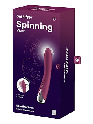 Satisfyer Spinning Vibe 1 red Classic Vibrator