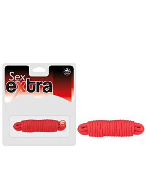SEX EXTRA - LOVE ROPE 3m RED