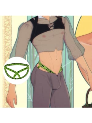 Sexy Underwear Men Jockstrap Green
