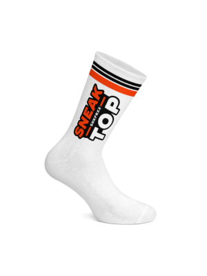SNEAKFREAXX SOCKEN SNEAK TOP NEON -White One Size