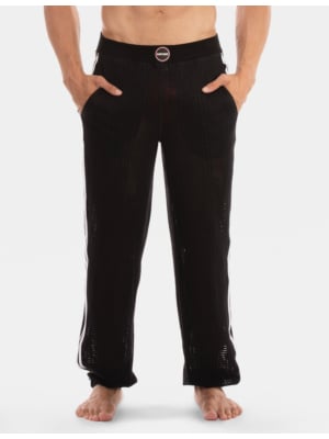 Barcode Berlin Shalvar Pants Leo Black - White 