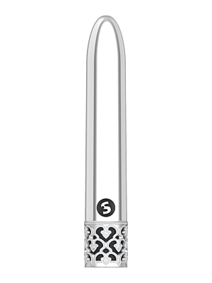 Shiny - Powerful Rechargeable Vibrator Silver