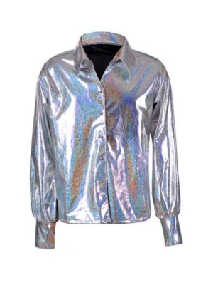 Silver 70's Shirt