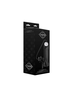 Elite Pump With Advanced PSI Gauge - Black