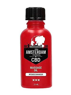 CBD from Amsterdam the Original - Intense Massage Oil Enhancer