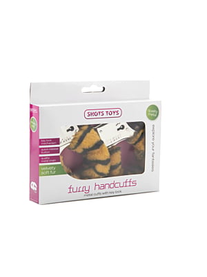 Furry Handcuffs - Tiger