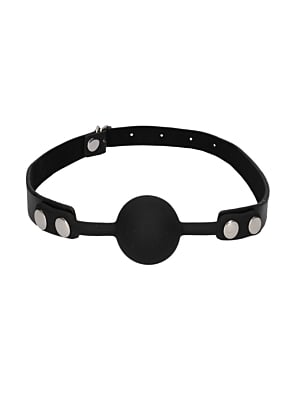 Silicone Ball Gag Black