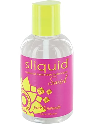 Sliquid Naturals Swirl Flavoured Lubricants - Pink Lemonade 125ml