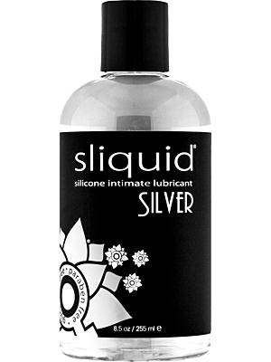 Sliquid Naturals Silver Silicone Lubricant-255ml