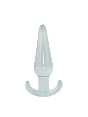 Soft Touch Clear Butt Plug – Jelly Material