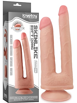 Διπλό ομοίωμα Skinlike Soft Cock