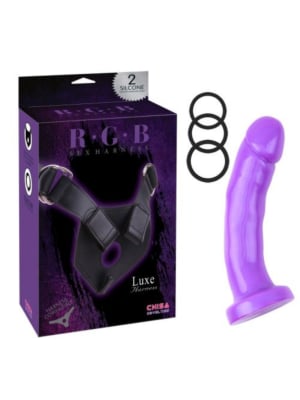Chisa Novelties Harness and Probe Purple