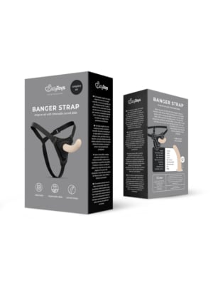 Easytoys Fetish - Strap-On Dildo with Harness - Curved