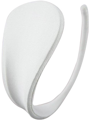 Strapless C-String Bikini, White, S-L