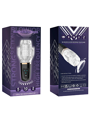 Sucking and vibration masturbator