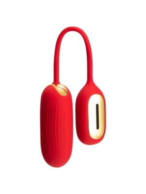 Svakom Muse App Controlled Bluetooth Vibrating Egg Red