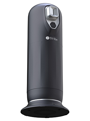 SVibe – Ikon SPARK Rotating & Stroking Masturbator (Black)