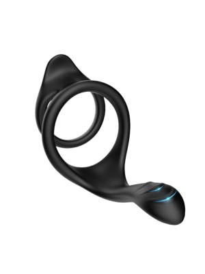 Double stretchable rings Tail black