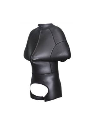 Black Neoprene Full Camisole Outfit-L
