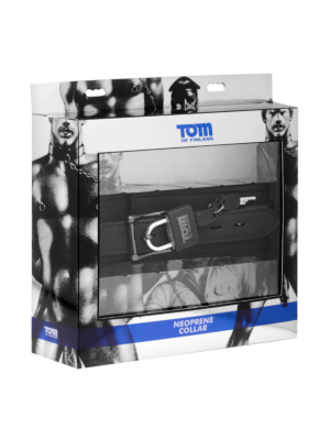 Κολάρο Tom Of Finland Neoprene Locking Collar - Μαύρο