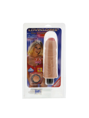 Ρεαλιστικός Δονητής Duo Density Loveclone II Vibrator 22 cm (Light Skin) - NMC