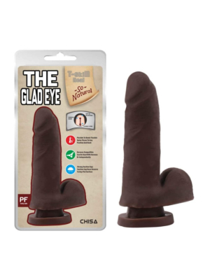 Chisa Novelties The Glad Eye Brown Dildo