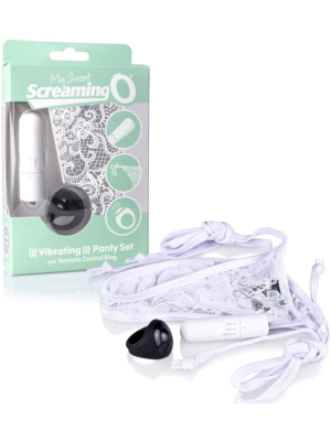 The Screaming O - Remote Control Panty Vibe White