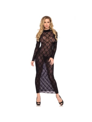 Long sleeved long dress