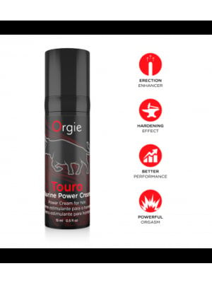 Διεγερτική Δυνατή Κρέμα Πέους- Οrgie Touro Cream 15 ml