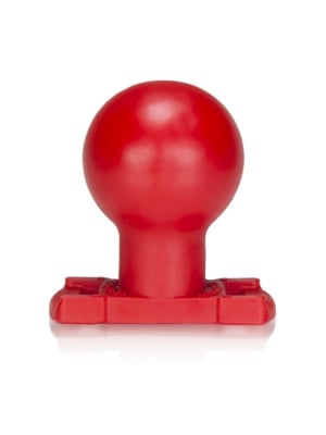 Πρωκτική Σφήνα Oxballs Trainer Slider-Strap Harness Butt Plug - Red XL