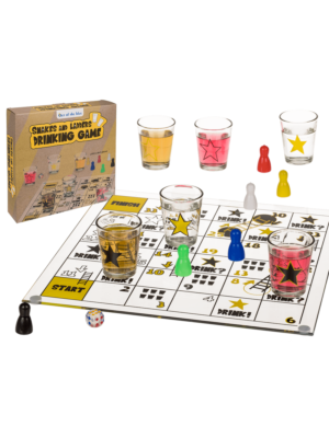 Drinking game snakes and ladders