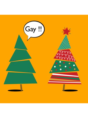 Gay Christmas Tree