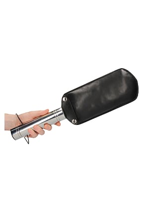 Dual Padded Paddle With Steel Handle - Black