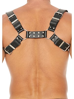 Holster Harness - Genuine Leather Black
