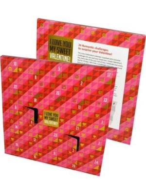 VALENTINE ADVENT CALENDAR (NL-DE-EN-FR-ES-IT-PL-RU-SE-NO)