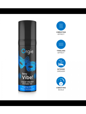 Διεγερτικό για ζευγάρια Orgie Sexy Vibe Liquid Vibrator 15ml 