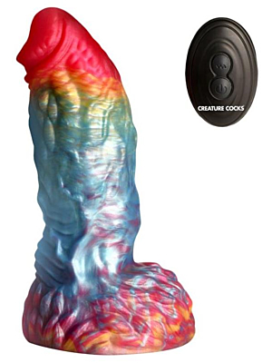 Rainbow Phoenix Silicone Vibrator