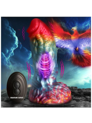 Rainbow Phoenix Silicone Vibrator