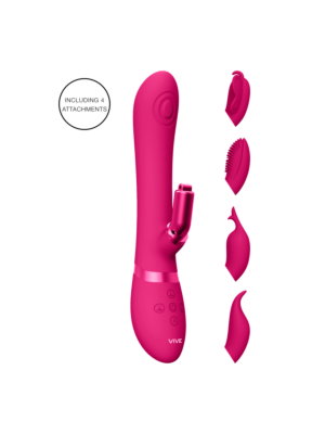 Etsu - Pulse Wave G-Spot Rabbit & Clitoral Stimulator - Pink