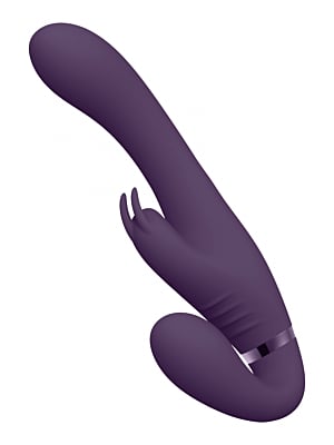 Suki - Vibrating Strapless Strap-on Rabbit