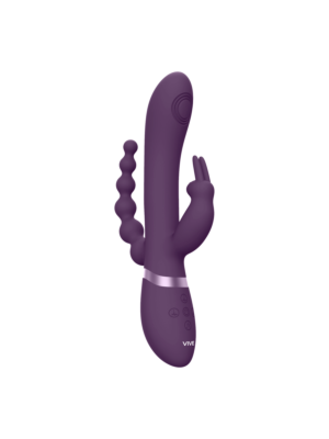 Rini - Pulse Wave & Vibrating Double Penetration Rabbit Purple