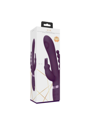 Rini - Pulse Wave & Vibrating Double Penetration Rabbit Purple