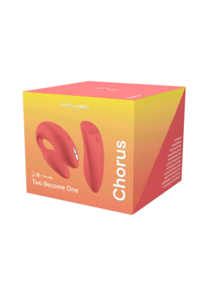 We-vibe Chorus Crave Couple Vibrator Coral 