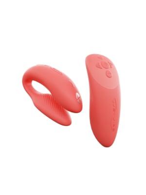 We-vibe Chorus Crave Couple Vibrator Coral 