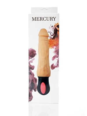Recharchable Realistic Vibrator Mercury - 12function - Skin
