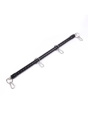 Wrist & Ankle Cuffs Bondage Bar Black